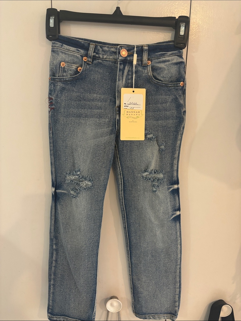 Hannah Banana NEW Girls jeans,6X